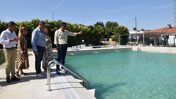 El viceconsejero de Presidencia y Administracion Local, Jose Antonio Sanchez, ha visitado la localidad para comprobar el resultado de estos trabajos, que comenzaron el pasado mes de marzo.