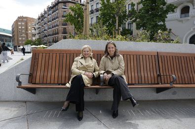 La delegada de Obras y Equipamientos, Paloma García Romero, ha visitado el espacio junto a la concejala de Salamanca, Cayetana Hernández de la Riva.