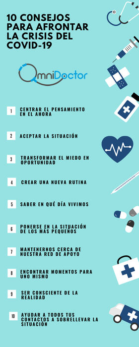 Diez consejos para afrontar con calma la crisis del COVID-19