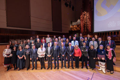 La ceremonia de entrega tuvo lugar en el Studio 4 de La Maison de la Radio de la capital belga y reunió a representantes de los 30 proyectos premiados en la edición de 2025.