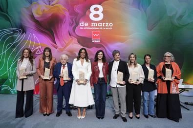 Reconocimientos 8 de marzo, en Madrid
