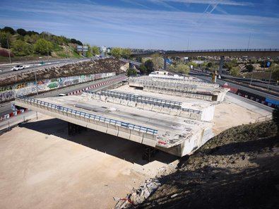 Cierre del ramal 2-B hacia la M-11, hasta el 13 de abril