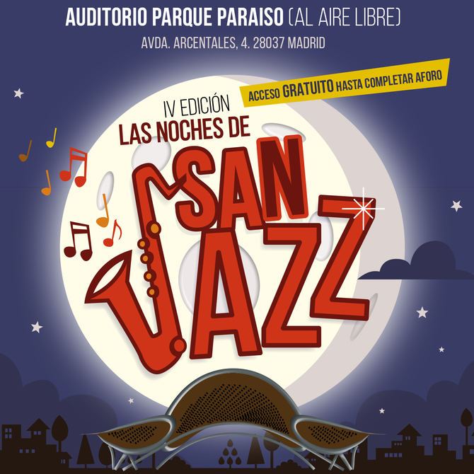 Cuarta edición del festival de jazz de San Blas, en el Parque Paraíso