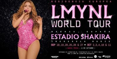 Shakira y la demanda de vuelos a Madrid