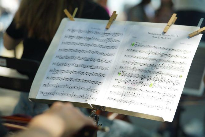 Un grupo de doce músicos seguirá las indicaciones de los espontáneos que deseen ponerse al mando de la formación musical.