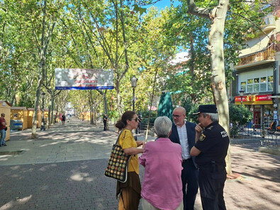 Más seguridad, en el bulevar de Puente de Vallecas