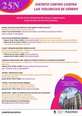 El teatro complementa la programación con dos sesiones, la segunda el jueves 27, en el centro cultural Lavapiés.