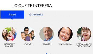 La web municipal se adapta a los mayores