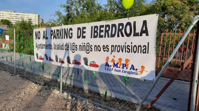 La construcción de un aparcamiento de Iberdrola junto al colegio Juan Zaragüeta será uno de los asuntos centrales del pleno.