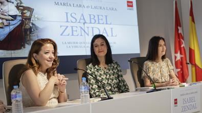 La consejera Matute ha participado en el acto, donde tambien han intervenido las historiadoras y divulgadoras Maria y Laura Lara, autoras de la obra.