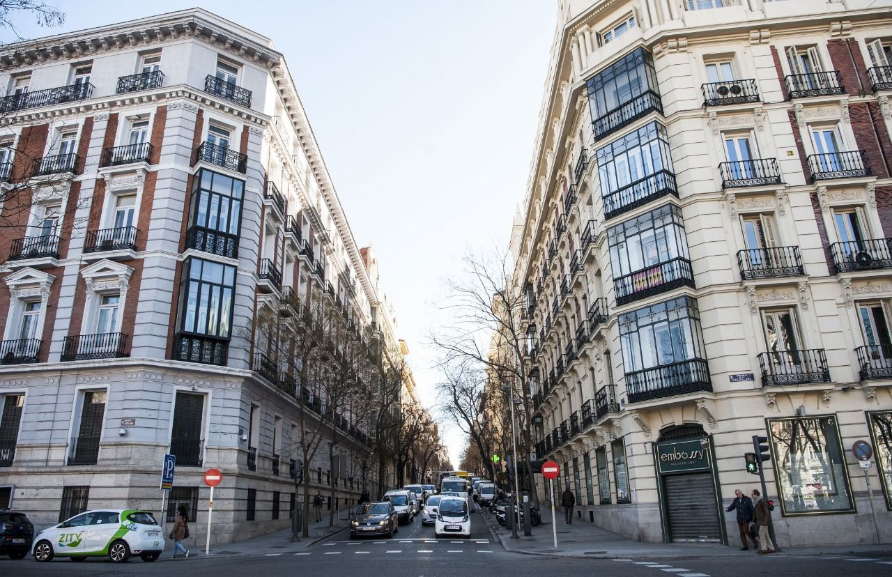 El barrio de Recoletos, en el distrito de Salamanca, es uno de los más tres más ricos del territorio nacional.