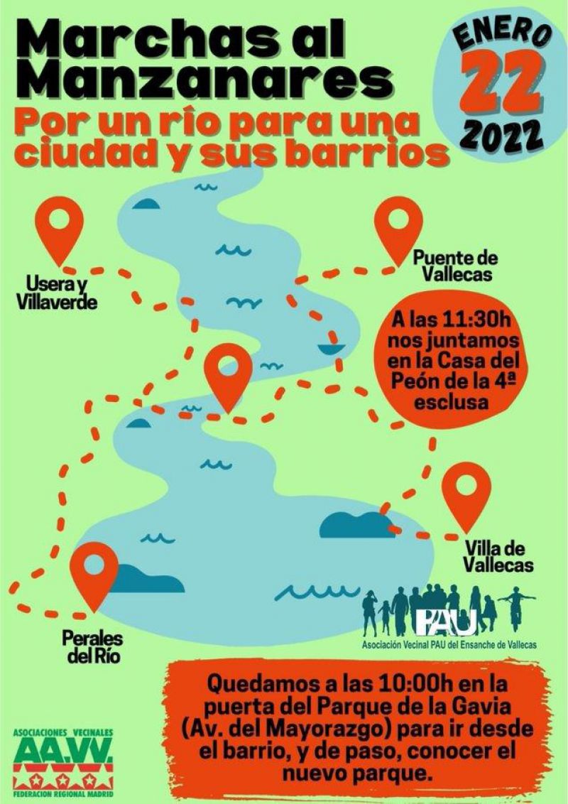 Marchas al río Manzanares Fravm 2022