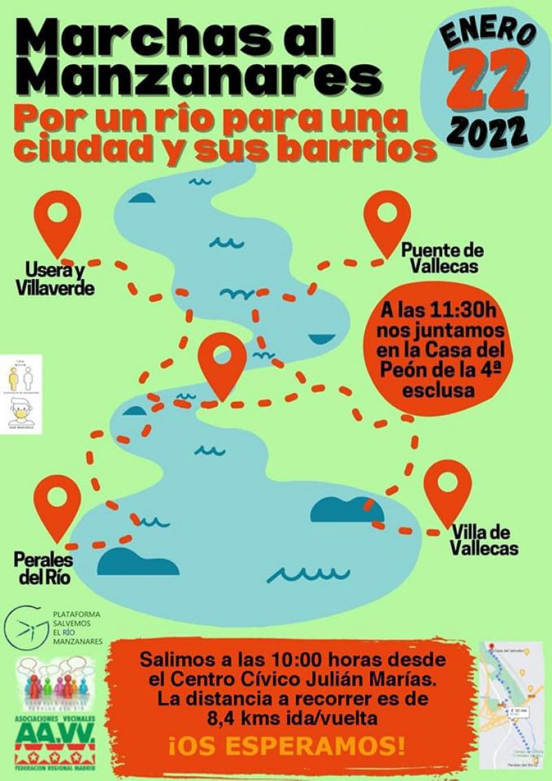 Marchas al río Manzanares Fravm 2022