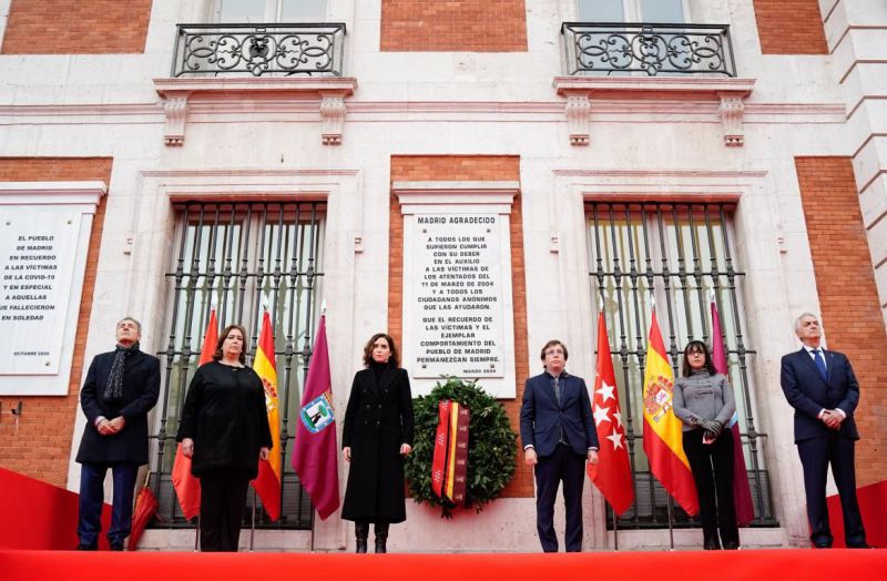 Los madrileños rinden homenaje a las víctimas del 11M