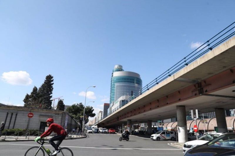 Paseo de la Castellana carril bici