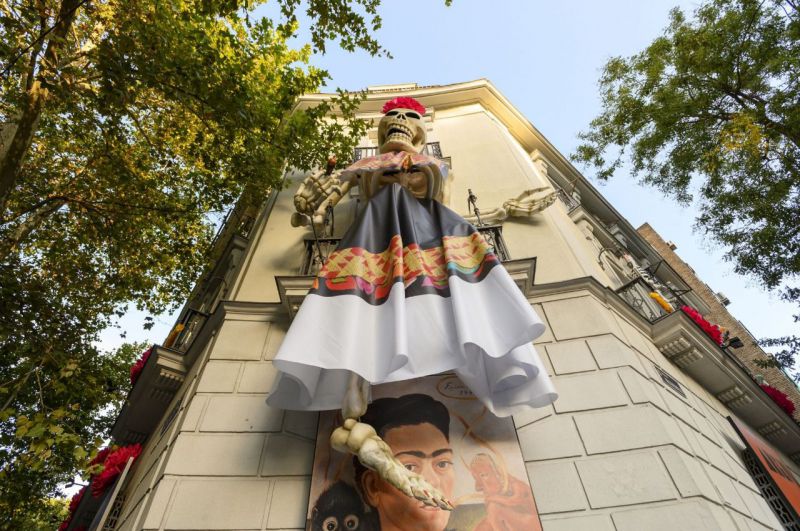 Altar de muertos Casa Mexico Frida Kahlo