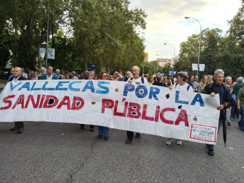 Manifestacion Sanidad Publica 13N