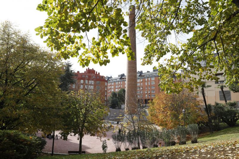 Arganzuela reforma parque de la Chimenea