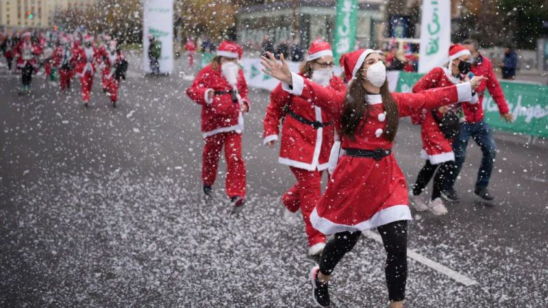 Carrera Solidaria de Papá Noel El Corte Inglés 2022