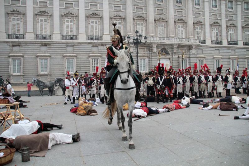 Recreación histórica de los sucesos del 2 de Mayo