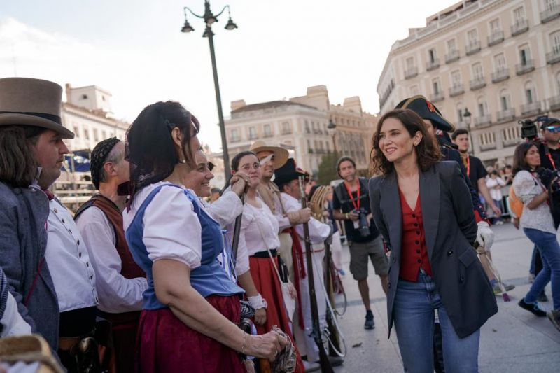 Fiestas del 2 mayo, defensa del cuartel de Monteleón