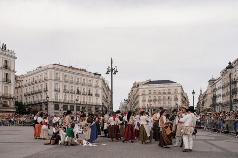 Fiestas del 2 mayo, defensa del cuartel de Monteleón