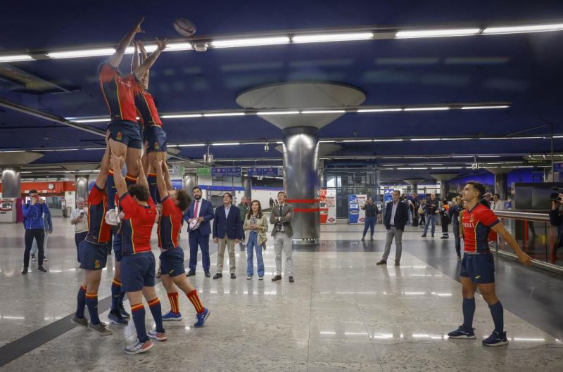 Federación Española de Rugby y Metro Madrid