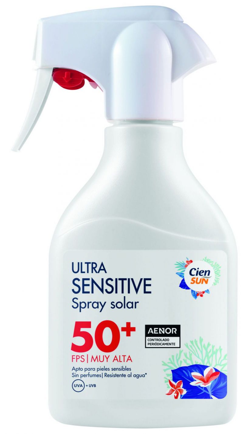 Spray solar Ultra Sensitive FPS 50+ (9,99 €)