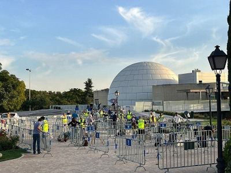 Planetario de Madrid observacion astronómica