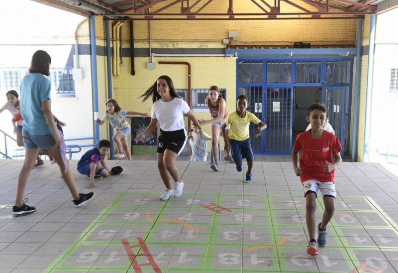 Villa de Vallecas campamento en inglés CEIP Juan Gris