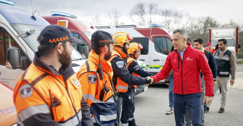 Plan INUNCAM, Emergencias en un simulacro de inundaciones