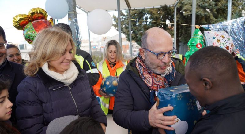 Centro de acogida Las Caracolas regalos 2024