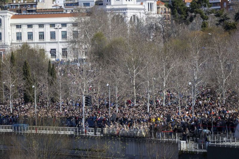 Madrid Río mascletá valenciana 2024