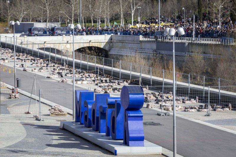 Madrid Río mascletá valenciana 2024