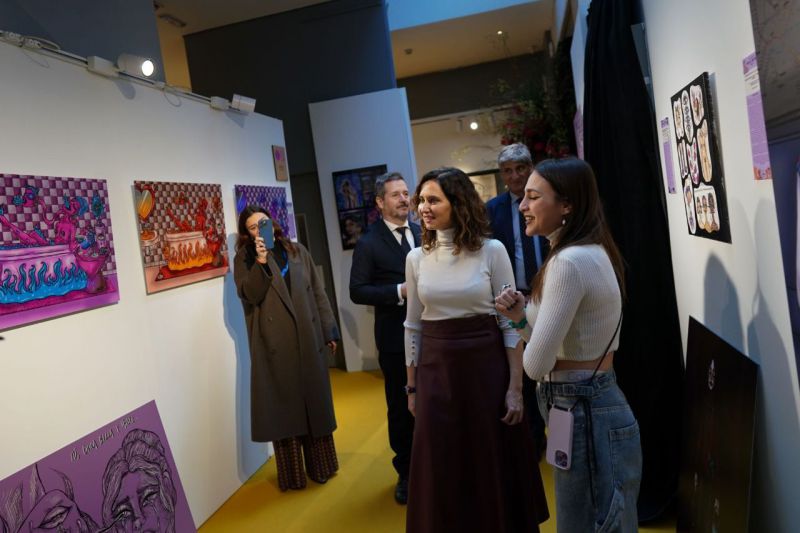 Salon de Arte Moderno de Madrid (SAM 2024), en la Fundación Carlos de Amberes