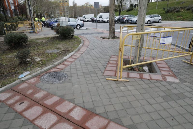 Fuencarral-El Pardo mejora de la accesibilidad en el barrio de Santa Ana