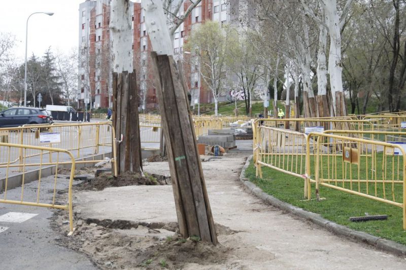 Fuencarral-El Pardo mejora de la accesibilidad en el barrio de Santa Ana