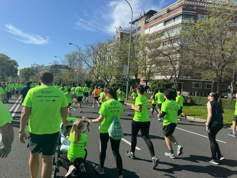 Carrera Madrid en Marcha Contra el Cancer 2024