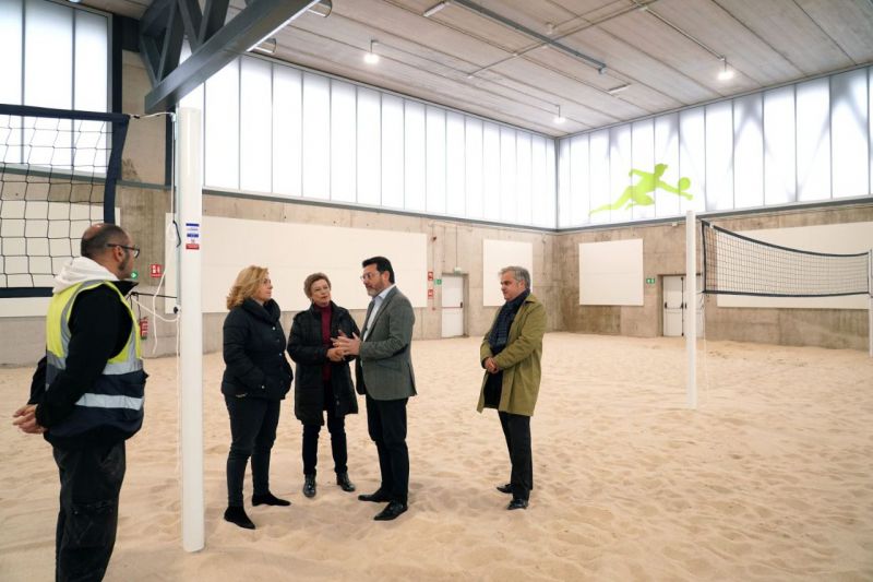 Pistas de voley playa en el CDM Cerro Almodóvar