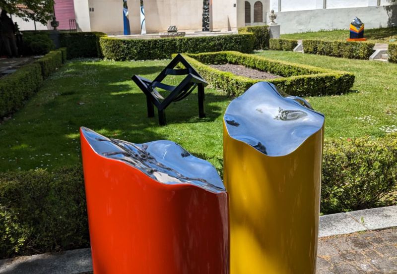 Hortaleza exposicion escultura Genesis Julio Galan 2024