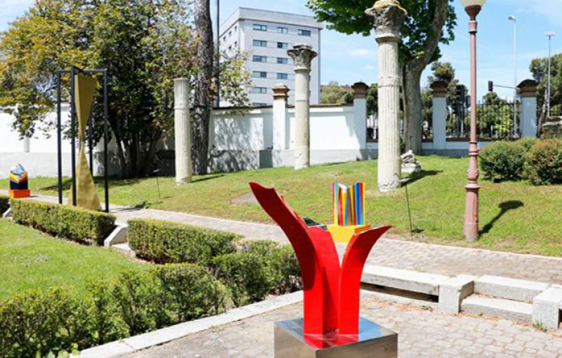 Hortaleza exposicion escultura Genesis Julio Galan 2024