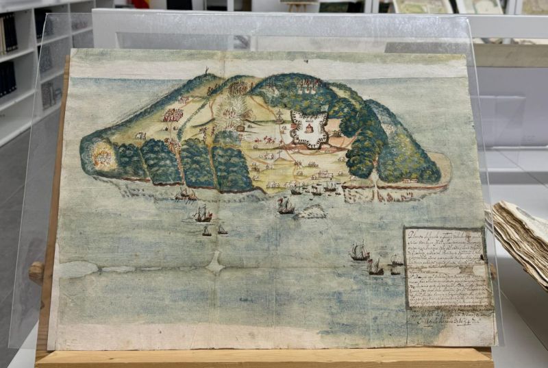 Archivo Historico de la Armada, en el barrio de Campamento