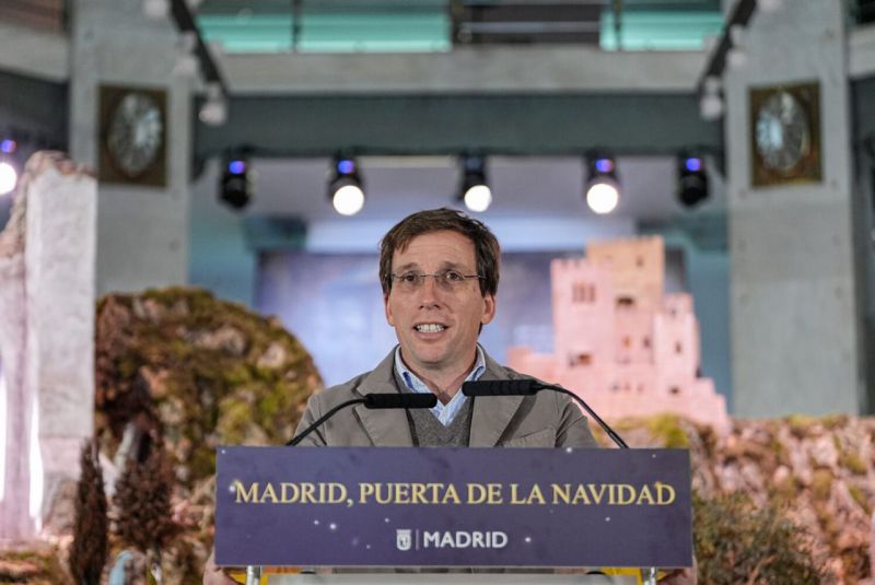 Belen Cibeles Madrid Navidad 2024