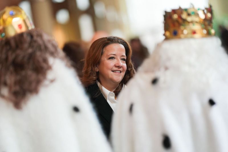 Los Reyes Magos, en el Hospital Principe de Asturias