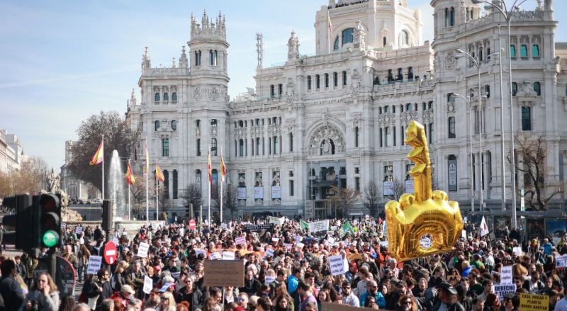 Vivienda manifestación en Madrid