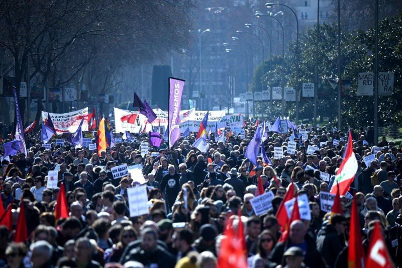 Vivienda manifestación en Madrid