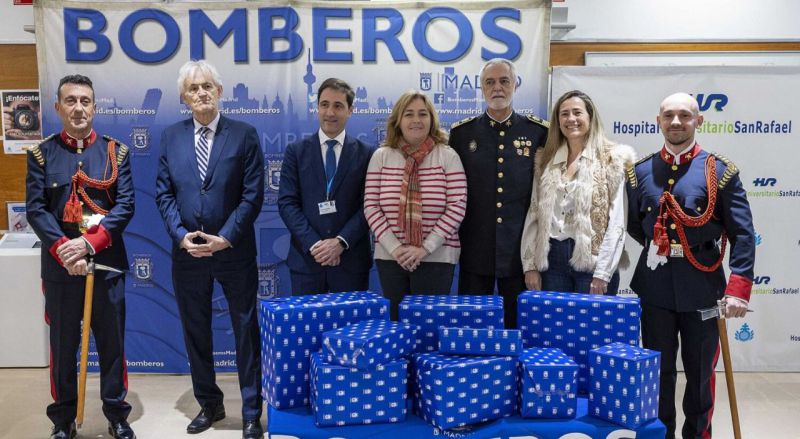 El Cuerpo de Bomberos de Madrid celebra su patrón