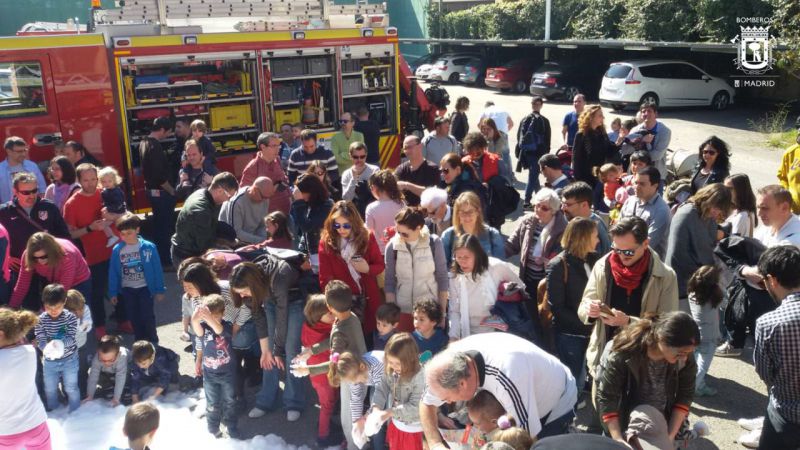 El Cuerpo de Bomberos de Madrid celebra su patrón