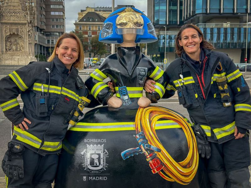 El Cuerpo de Bomberos de Madrid celebra su patrón