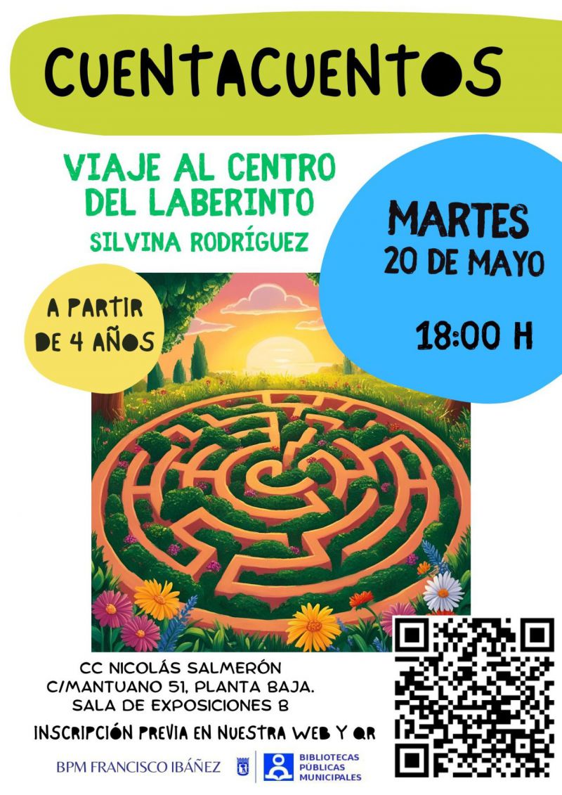 Bibliotecas de Chamartín programación mayo 2025